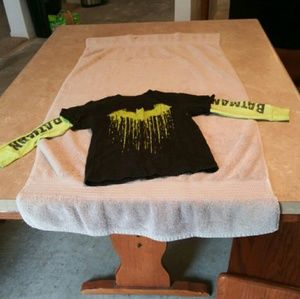 Boys Batman long sleeve shirt size 4/5